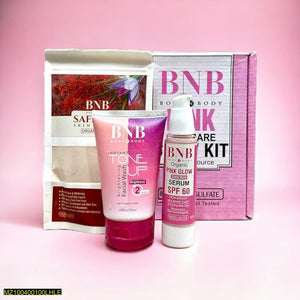 Skin care pink brightening  glow kit  BNB.