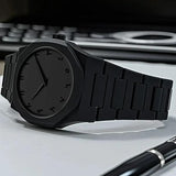 Black Aura Arabic watch - Timeless identity.