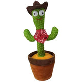 Interactive Dancing Cactus Toy – Singing, Talking, Voice Recording Plush With Usb Rechargeable Function – Fun Educational Gift For Babies And Kids (ages 6 Months & Up) – Rechargeable & With Box