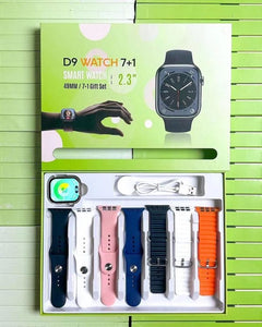 D9 Ultra Smart Watch Series 9 – 2.09″ Display | Bluetooth Calling | 7 Straps | Fitness & Sports Smartwatch For Android & Iphone