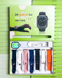 D9 Ultra Smart Watch Series 9 – 2.09″ Display | Bluetooth Calling | 7 Straps | Fitness & Sports Smartwatch For Android & Iphone